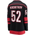 Pyotr Kochetkov Carolina Hurricanes Fanatics Women's Home Premier Breakaway Player Jersey - Black