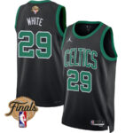Derrick White 29 Boston Celtics 2024 FINALS PATCH Swingman Jersey - Statement Edition - Black