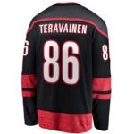 Teuvo Teravainen Carolina Hurricanes Fanatics Home Breakaway Player Jersey - Black