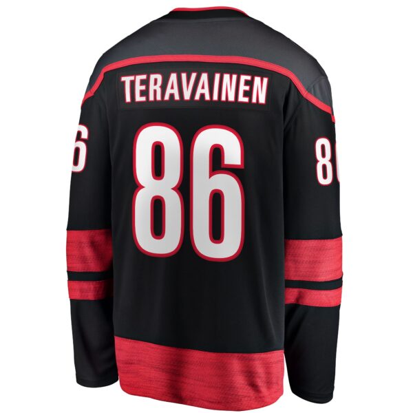 Teuvo Teravainen Carolina Hurricanes Fanatics Home Breakaway Player Jersey - Black