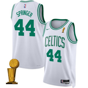Jaden Springer 44 Boston Celtics 2024 FINALS CHAMPIONS Swingman Jersey - Association Edition - White