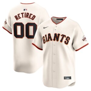San Francisco Giants  Home Limited Pick-A-Player Retired Roster Jersey - Cream