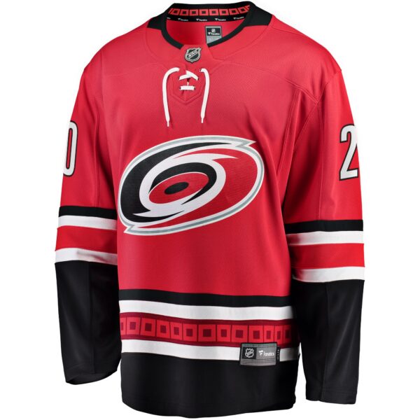 Sebastian Aho Carolina Hurricanes Fanatics Alternate Breakaway Player Jersey - Red