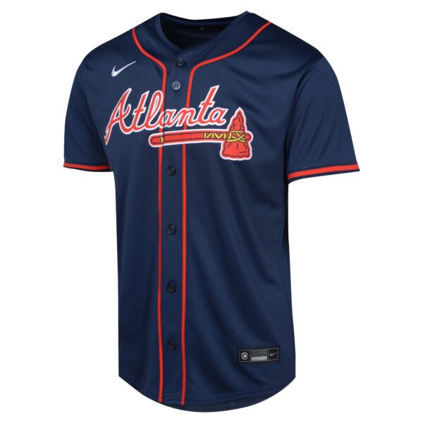 Matt Olson Atlanta Braves  Youth Alternate Limited Player Jerseyu00c2u00a0u00e2u20acu201c Navy