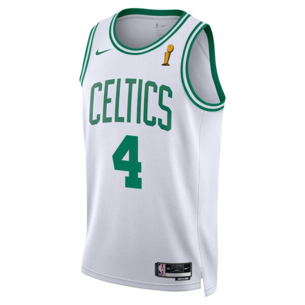 Jrue Holiday 4 Boston Celtics 2024 FINALS CHAMPIONS Swingman Jersey - Association Edition - White