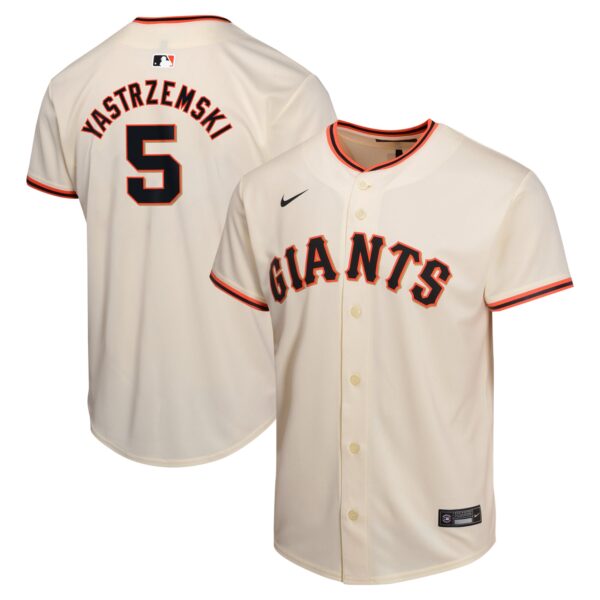 Mike Yastrzemski San Francisco Giants  Youth Home Game Player Jersey - Cream