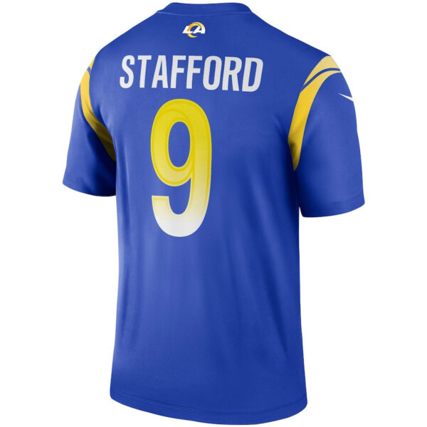 Matthew Stafford 9 Los Angeles Rams Men Legend Jersey - Royal