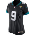 David Garrard 9 Jacksonville Jaguars Women Game Retired Jersey - Black