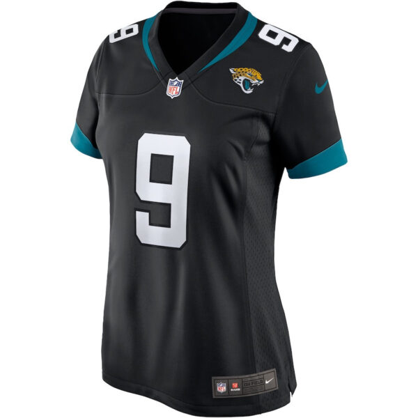 David Garrard 9 Jacksonville Jaguars Women Game Retired Jersey - Black