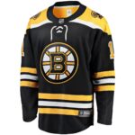 Jeremy Swayman Boston Bruins Fanatics Home Breakaway Replica Jersey - Black