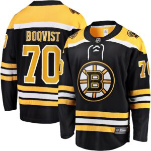 Jesper Boqvist Boston Bruins Fanatics Home Breakaway Jersey - Black