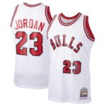 Michael Jordan Chicago Bulls Mitchell & Ness 1984/85 Hardwood Classics Rookie Authentic Jersey - White