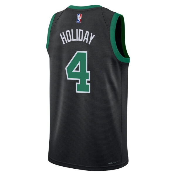 Jrue Holiday 4 Boston Celtics 2024 FINALS CHAMPIONS Swingman Jersey - Statement Edition - Black