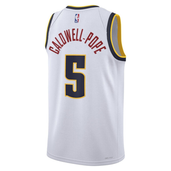 Kentavious Caldwell-Pope 5 Denver Nuggets Unisex Swingman Jersey - Association Edition - White