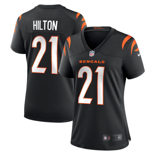 Mike Hilton 21 Cincinnati Bengals Women Game Jersey - Black