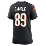 Drew Sample 89 Cincinnati Bengals Women Game Jersey - Black