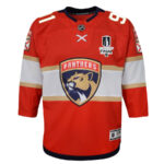 Oliver Ekman-Larsson 91 Florida Panthers 2024 STANLEY CUP Final Youth Home Breakaway Jersey - Red