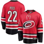 Brett Pesce Carolina Hurricanes Fanatics Alternate Breakaway Player Jersey - Red