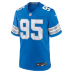 Mathieu Betts 95 Detroit Lions Game Men Jersey - Blue
