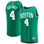 Jrue Holiday Boston Celtics Fanatics Youth 2024 NBA Finals Fast Break Replica Player Jersey - Icon Edition - Kelly Green