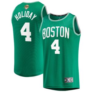 Jrue Holiday Boston Celtics Fanatics Youth 2024 NBA Finals Fast Break Replica Player Jersey - Icon Edition - Kelly Green