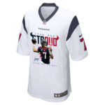 CJ Stroud 7 Houston Texans Cool Breeze Signed Game Men Jersey - White