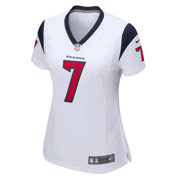 C.J. Stroud 7 Houston Texans Women Game Jersey - White