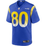 Isaac Bruce 80 Los Angeles Rams Men Game Retired Jersey - Royal