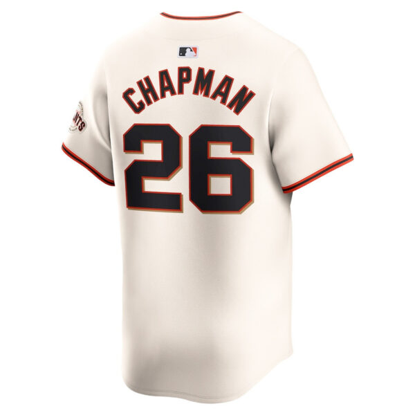 Matt Chapman 26 San Francisco Giants Home Limited Men Jersey - Cream