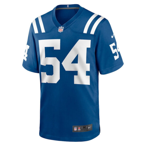 Dayo Odeyingbo 54 Indianapolis Colts Men Game Jersey - Royal