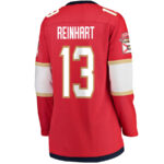 Sam Reinhart 13 Florida Panthers 2024 STANLEY CUP Final Women's Home Breakaway Jersey - Red