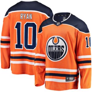 Derek Ryan Edmonton Oilers Fanatics Home Breakaway Player Jersey - Orange