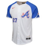 Austin Riley 27 Atlanta Braves City Connect Limited YOUTH Jersey - White