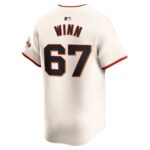 Keaton Winn San Francisco Giants  Home Limited Player Jersey - Cream
