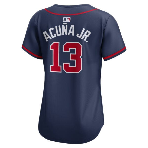 Ronald Acuu00c3u00b1a Jr. Atlanta Braves  Women's Alternate Limited Player Jerseyu00c2u00a0u00e2u20acu201c Navy