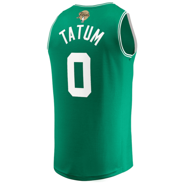 Jayson Tatum Boston Celtics 2024 NBA Finals Fast Break Jersey - Icon Edition - Kelly Green