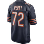 William Perry 72 Chicago Bears Men Game Retired Jersey - Navy