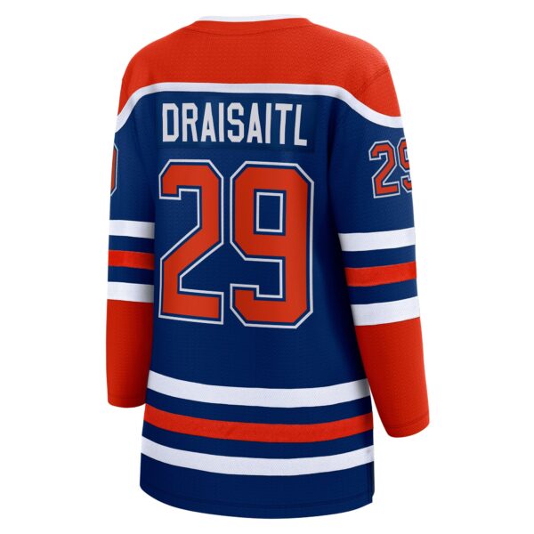 Leon Draisaitl Edmonton Oilers Fanatics Women's Home Breakaway Player Jersey - Royal