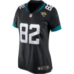 Jimmy Smith 82 Jacksonville Jaguars Women Game Retired Jersey - Black
