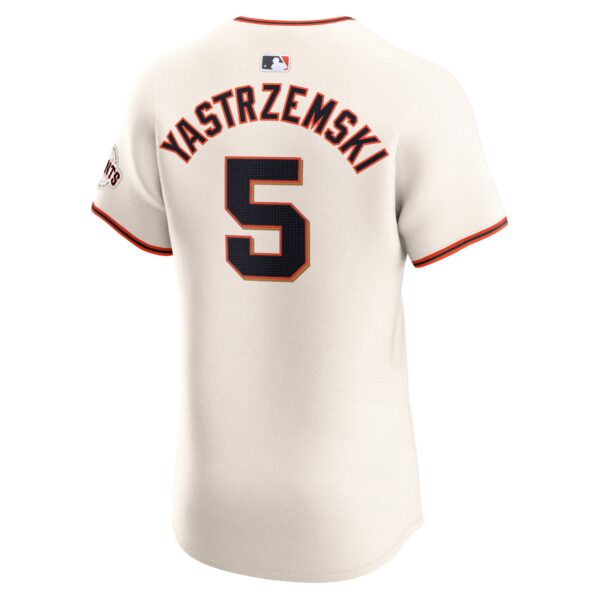 Mike Yastrzemski San Francisco Giants  Home Elite Player Jersey - Cream