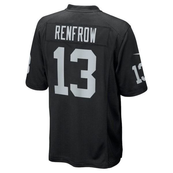 Hunter Renfrow 13 Las Vegas Raiders Men Game Jersey - Black