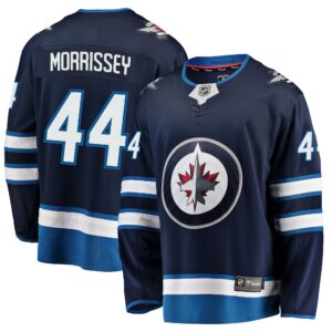 Josh Morrissey Winnipeg Jets Fanatics Breakaway Replica Jersey - Navy