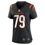 Jackson Carman 79 Cincinnati Bengals Women Game Jersey - Black