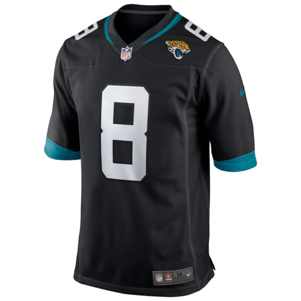 Mark Brunell 8 Jacksonville Jaguars Men Game Retired Jersey - Black