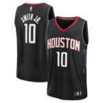 Jabari Smith Jr. Houston Rockets Fanatics Youth Fast Break Replica Player Jersey - Statement Edition - Black