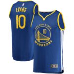 Jacob Evans Golden State Warriors Fanatics Youth Fast Break Player Jersey - Icon Edition - Royal