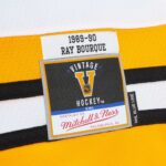 Ray Bourque Boston Bruins Mitchell & Ness Captain Patch 1989/90 Blue Line Player Jersey - White