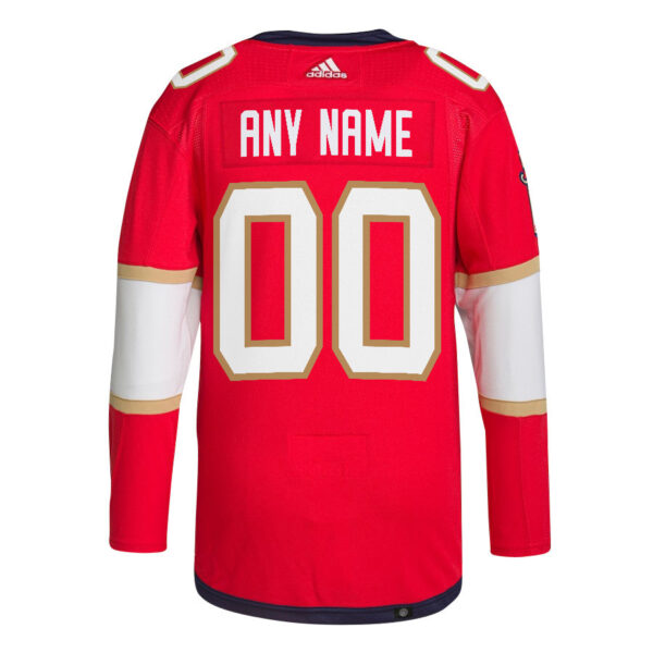 Florida Panthers 2024 STANLEY CUP Final Home Breakaway Jersey Customized - Men, Red