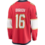Aleksander Barkov 16 Florida Panthers 2024 Stanley Cup Final Home Breakaway Player Jersey - Red