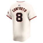 Michael Conforto 8 San Francisco Giants Home Limited Men Jersey - Cream